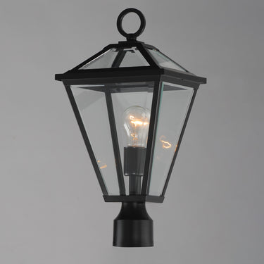 Maxim Lighting Prism Outdoor Post Lantern Black