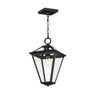Maxim Lighting Prism 16" Outdoor Pendant Black