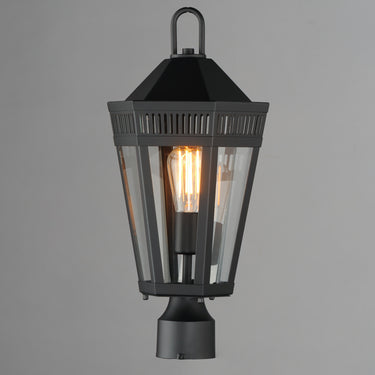 Maxim Lighting Oxford Outdoor Post Black