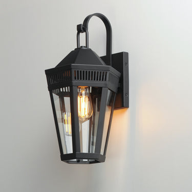 Maxim Lighting Oxford Outdoor Wall Sconce Large Black