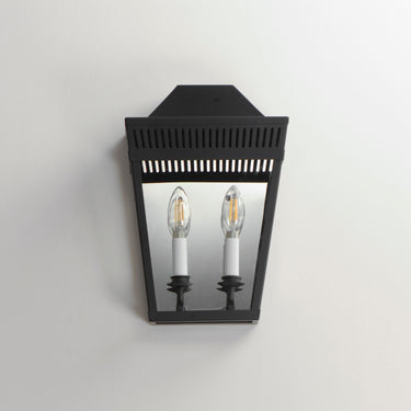 Maxim Lighting Oxford Outdoor 2-Light Wall Sconce Black