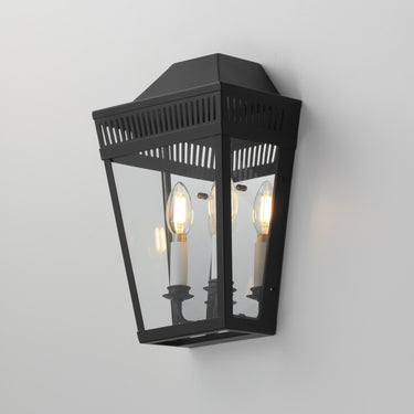 Maxim Lighting Oxford Outdoor 2-Light Wall Sconce Black