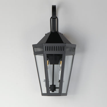 Maxim Lighting Oxford Outdoor 2-Light Wall Sconce Black