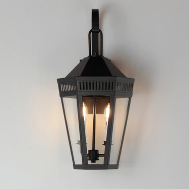 Maxim Lighting Oxford Outdoor 2-Light Wall Sconce Black