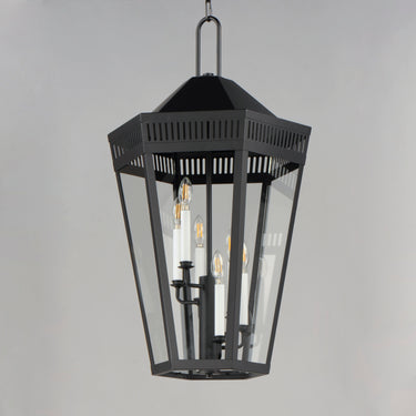 Maxim Lighting Oxford Outdoor 6-Light Pendant Black