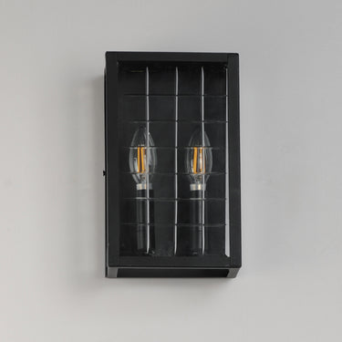 Maxim Lighting Magnus 2-Light Pocket Sconce Black