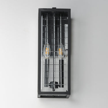 Maxim Lighting Magnus 2-Light Outdoor Wall Sconce Black