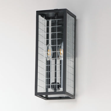 Maxim Lighting Magnus 2-Light Outdoor Wall Sconce Black