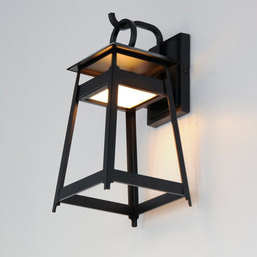 Maxim Lighting Pagoda Medium LED Outdoor Sconce Black