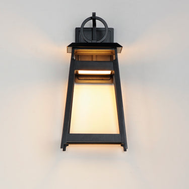 Maxim Lighting Pagoda Medium LED Outdoor Sconce Black