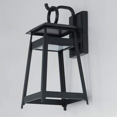 Maxim Lighting Pagoda Medium LED Outdoor Sconce Black