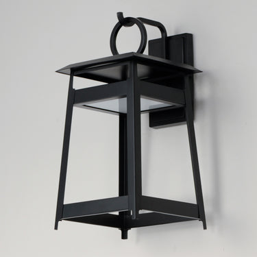 Maxim Lighting Pagoda Large LED Outdoor Sconce Black