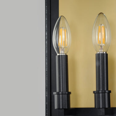 Maxim Lighting Manchester 2-Light Medium Outdoor Wall Sconce Black