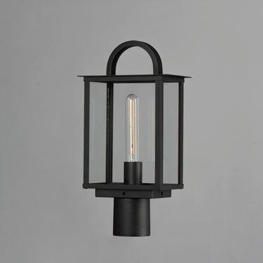 Maxim Lighting Manchester Deck/Post Black