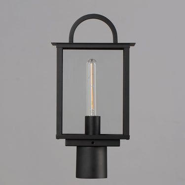 Maxim Lighting Manchester Deck/Post Black