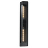 Maxim Lighting Triform 32" 2-Light Outdoor Wall Sconce Black/Antique Brass