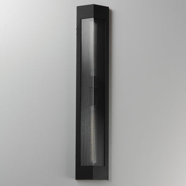 Maxim Lighting Triform 32" 2-Light Outdoor Wall Sconce Black/Antique Brass