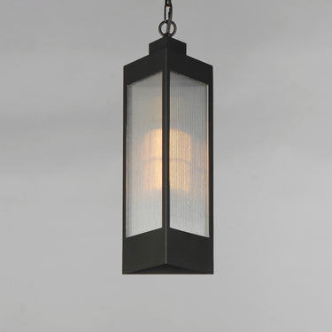 Maxim Lighting Triform Outdoor Pendant Black/Antique Brass