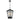 Maxim Lighting Triform 14" 3-Light Outdoor Pendant Black/Antique Brass