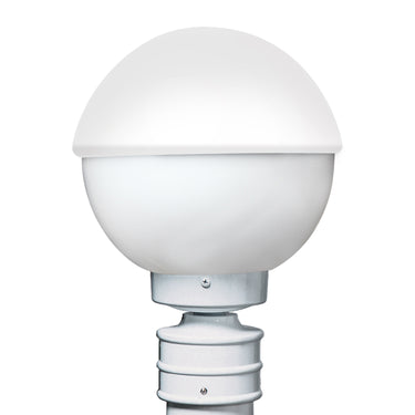 Costaluz 3078 post lantern: White | Besa Lighting