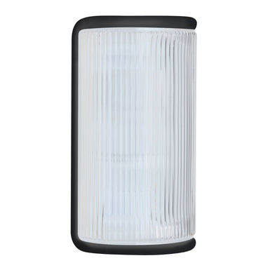 Costaluz 3079 wall sconce: Black / Frosted inside | Besa Lighting
