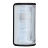 Costaluz 3079 wall sconce: Black / Clear inside | Besa Lighting