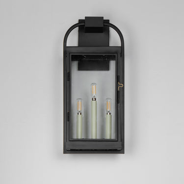 Maxim Lighting Bonham Large Outdoor Wall Sconce Black