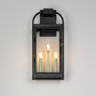 Maxim Lighting Bonham Large Outdoor Wall Sconce Black