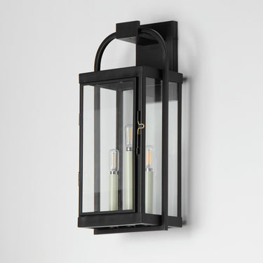 Maxim Lighting Bonham Large Outdoor Wall Sconce Black