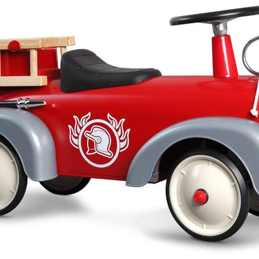 Speedster Fire Engine by Baghera – red metal ride-on – view 6
