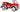 Speedster Fire Engine by Baghera – red metal ride-on – view 6