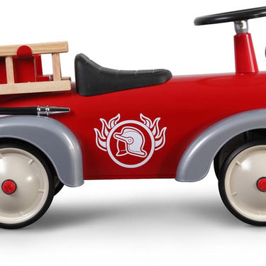 Speedster Fire Engine by Baghera – red metal ride-on – view 7