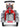 Speedster Fire Engine by Baghera – red metal ride-on – view 9