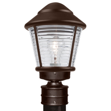 Costaluz 3100 post lantern: Bronze | Besa Lighting
