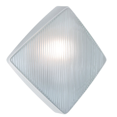 Costaluz 3110 wall sconce: White / Frosted inside | Besa Lighting