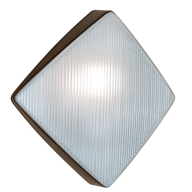 Costaluz 3110 wall sconce: Bronze / Frosted inside | Besa Lighting