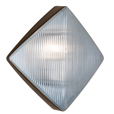 Costaluz 3110 wall sconce: Bronze / Clear inside | Besa Lighting