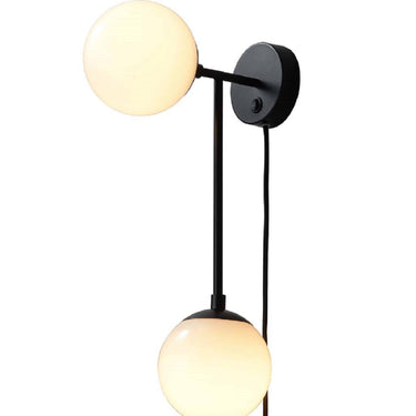 Nova Duo Wall Sconce in Matte Black, photo 7