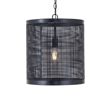 Maxim Lighting Hatcher 15" Pendant Black