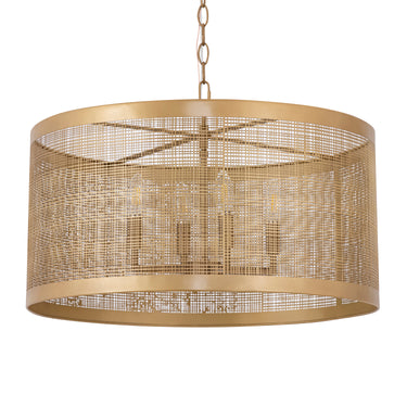 Maxim Lighting Hatcher 24" 4-Light Pendant Gold