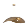 Maxim Lighting Denarii 36" Iron Pendant Natural Gold
