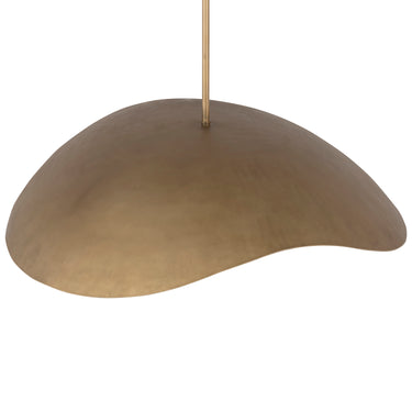 Maxim Lighting Denarii 36" Iron Pendant Natural Gold