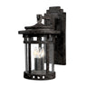 Maxim Lighting Santa Barbara Cast 3-Light Outdoor Wall Lantern Sienna