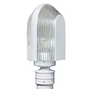 Costaluz 3139 post lantern: White | Besa Lighting