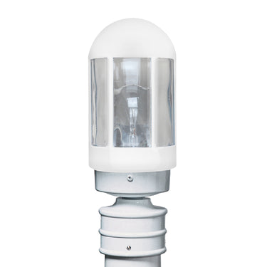 Costaluz 3151 post lantern: White | Besa Lighting