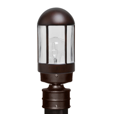 Costaluz 3151 post lantern: Bronze | Besa Lighting