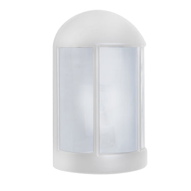 Costaluz 3152 wall sconce: White / Frosted inside | Besa Lighting