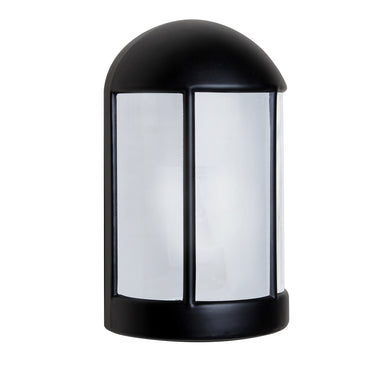 Costaluz 3152 wall sconce: Black / Frosted inside | Besa Lighting