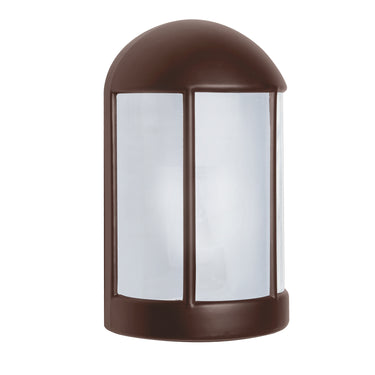 Costaluz 3152 wall sconce: Bronze / Frosted inside | Besa Lighting