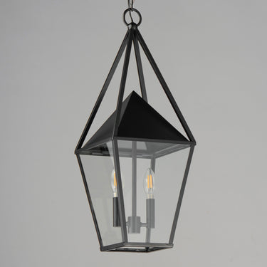 Maxim Lighting Bavaria 2-Light Large Outdoor Pendant Black